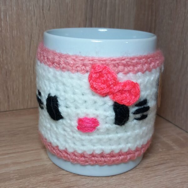 Чаша с плетено облекло “Hello Kitty”